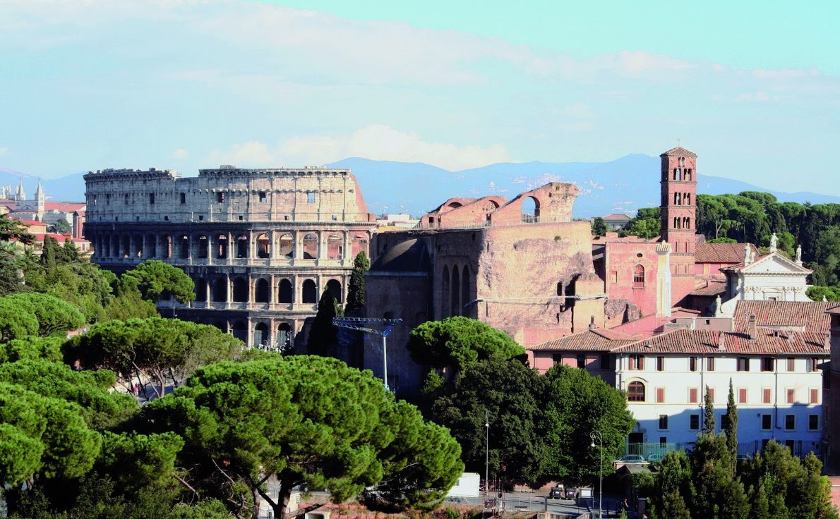 Coliseu em Roma, Itália